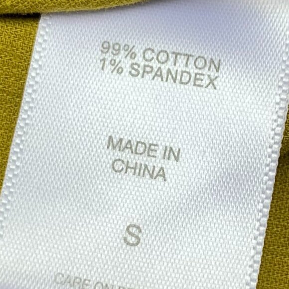 7th Ave Design Studio Small Corduroy Cropped Puff Shoulder Jacket Sz S - Picture 12 of 13